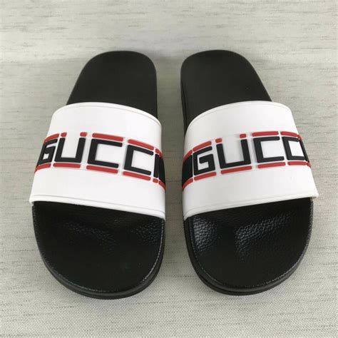 ciabatte gucci lupo|Slider donna .